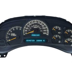 2003 to 2006 CHEVROLET AVALANCHE Instrument Cluster REPAIR SERVICE stepper only 