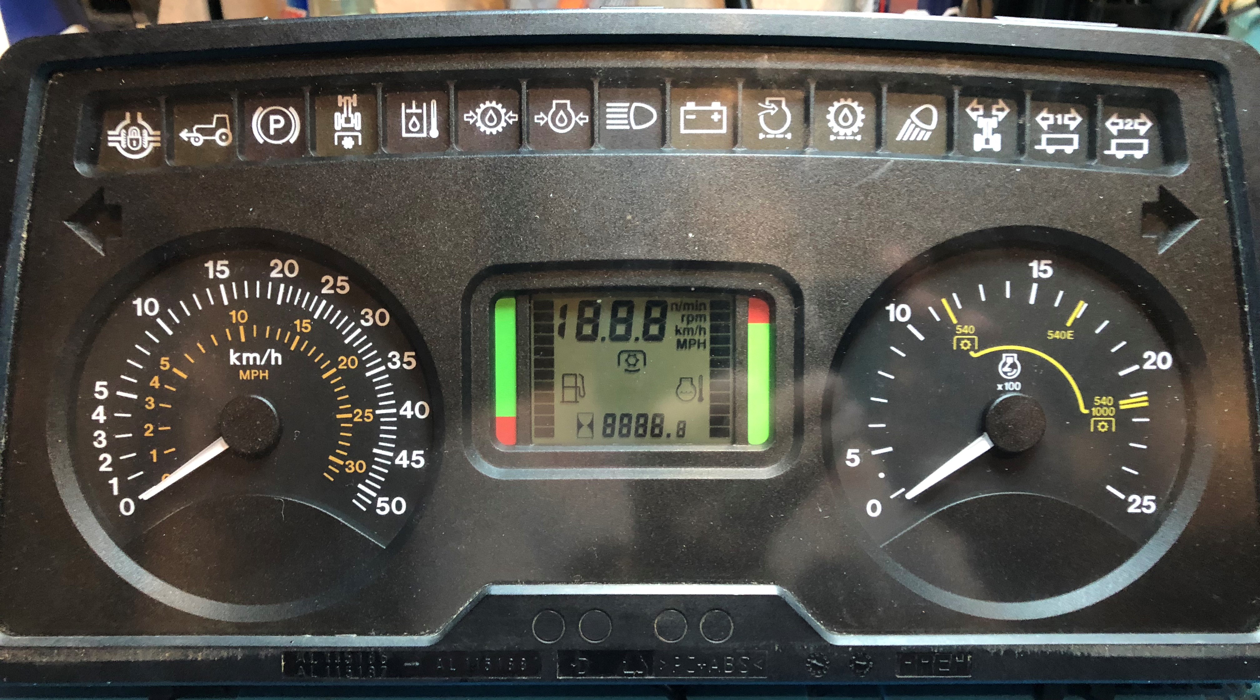 2008 john deere tractor used dashboard instrument cluster for sale (km/h) -...