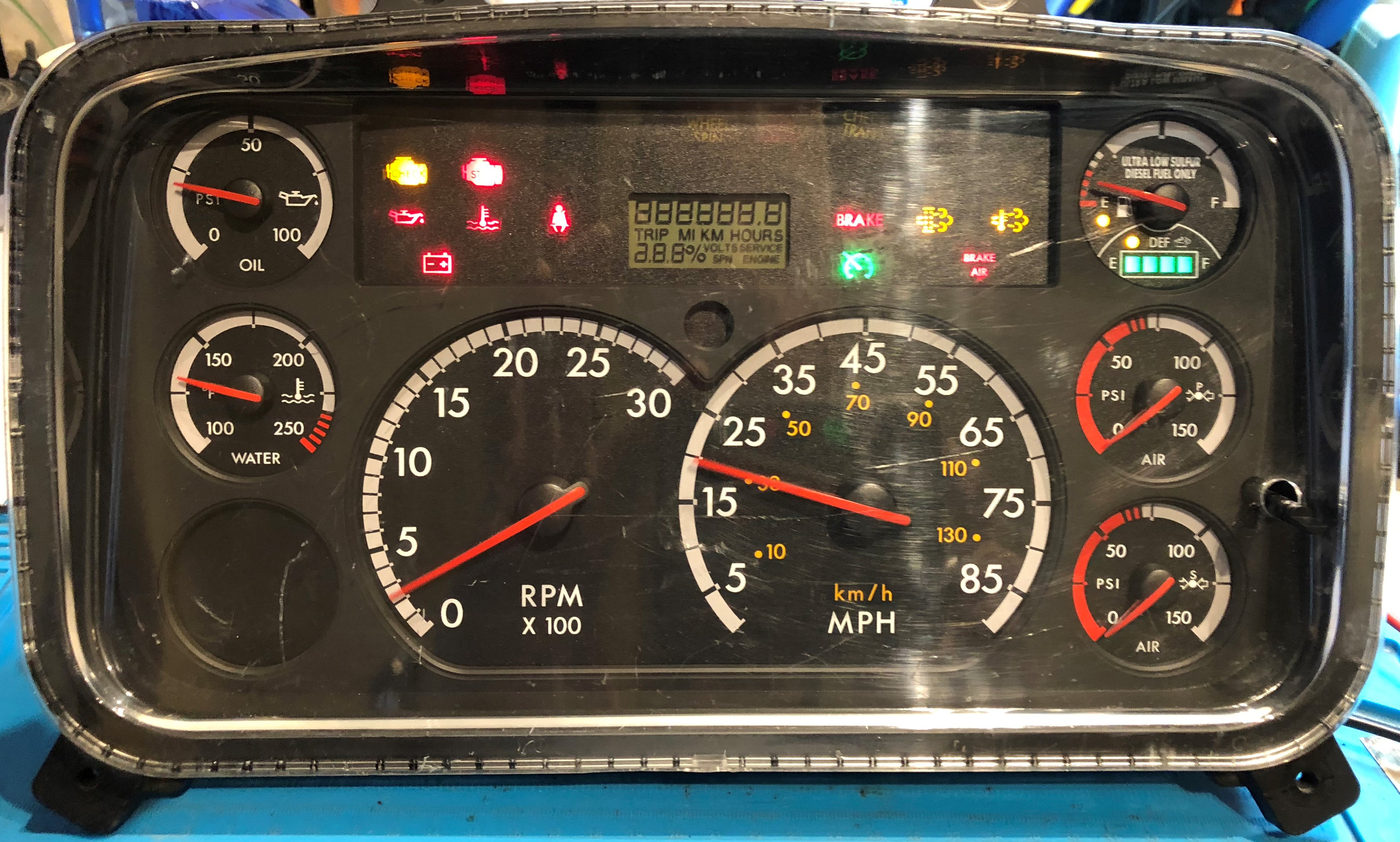 Freightliner Dash Warning Lights