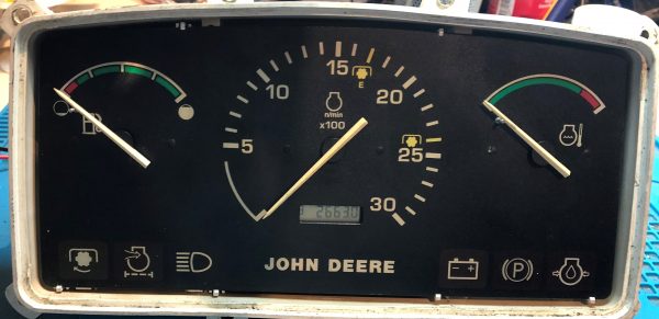 Jhon Deere Tractor Dashboard