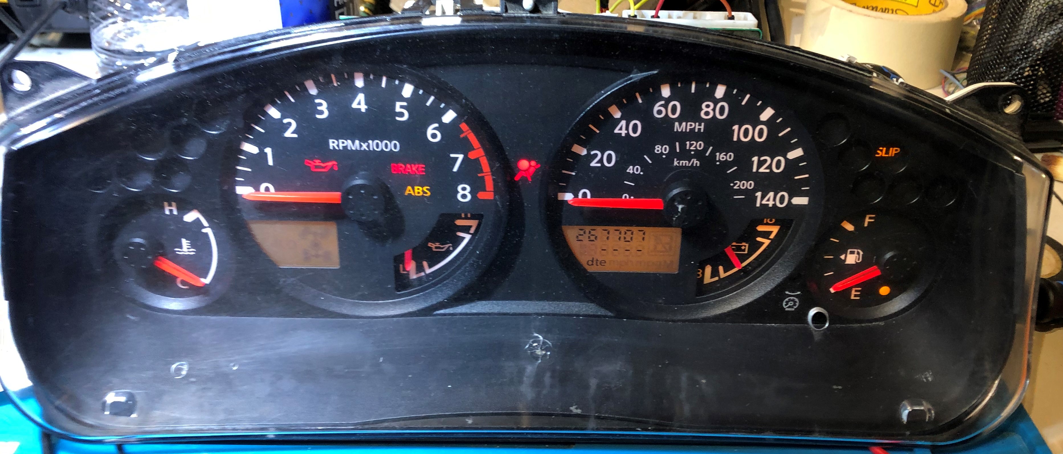 Nissan Instrument Cluster Repair