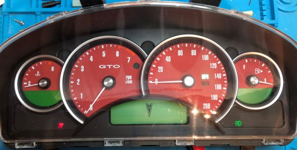Pontiac GTO Dashboard