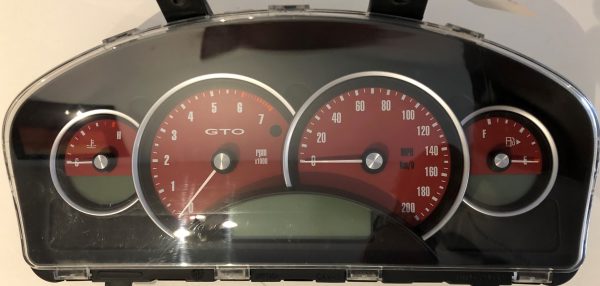 Pontiac GTO Dashboard