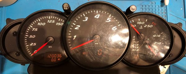 1997 PORSCHE BOXSTER USED DASHBOARD INSTRUMENT CLUSTER