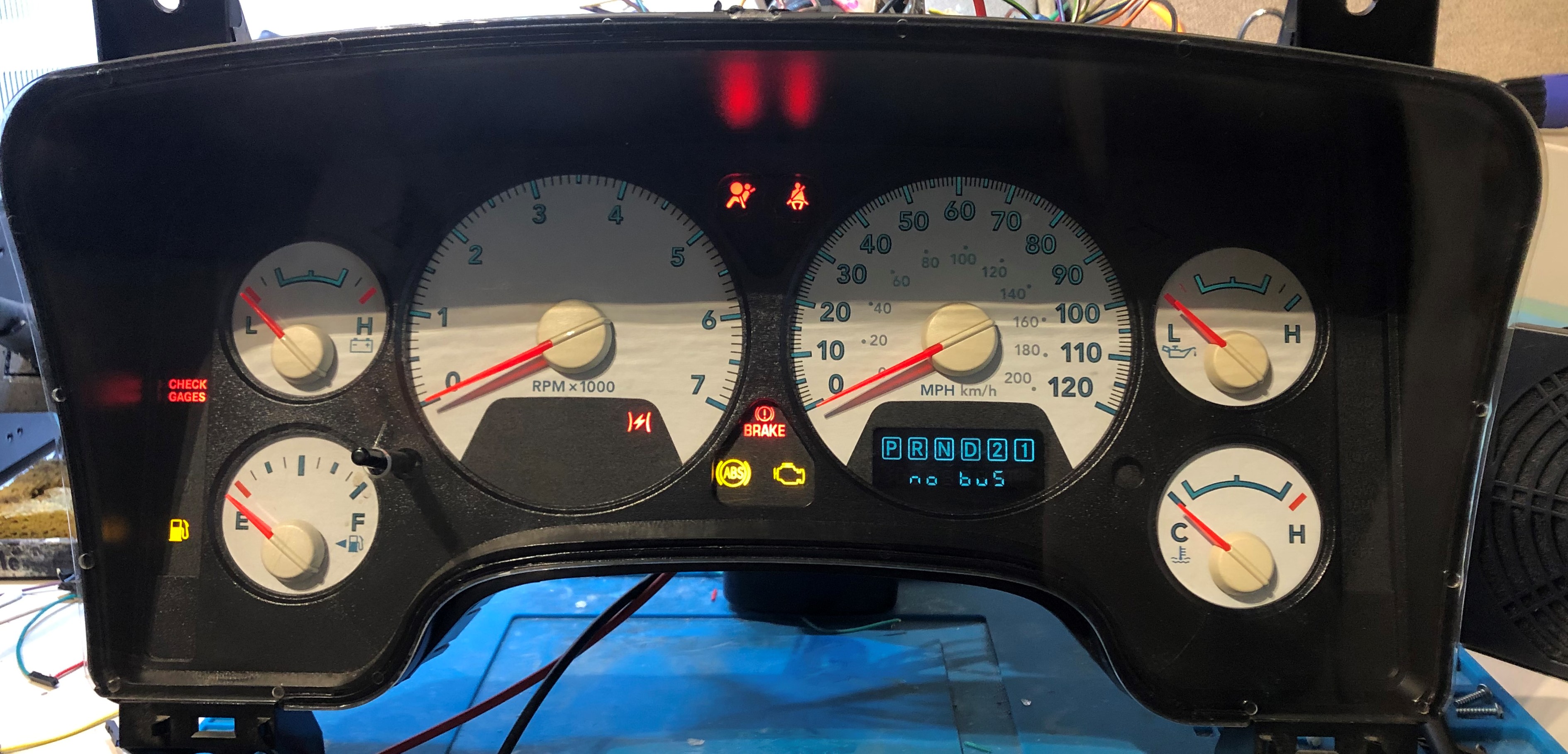 ram 1500 instrument cluster