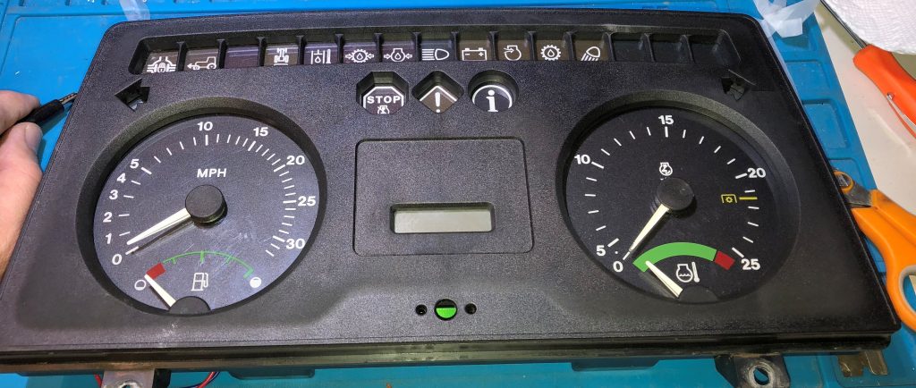 John Deere Tractor Dashboard Instrument Cluster Gauges