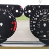 Toyota Tundra Gauge Overlay Faceplate