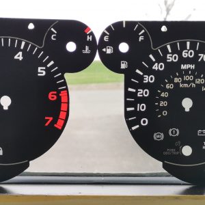 Toyota Tundra Gauge Overlay Faceplate