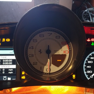 2005-2012 FERRARI 458 REPAIR FOR BACK LIGHT ILLUMINATION | FERRARI INSTRUMENT CLUSTER REPAIR