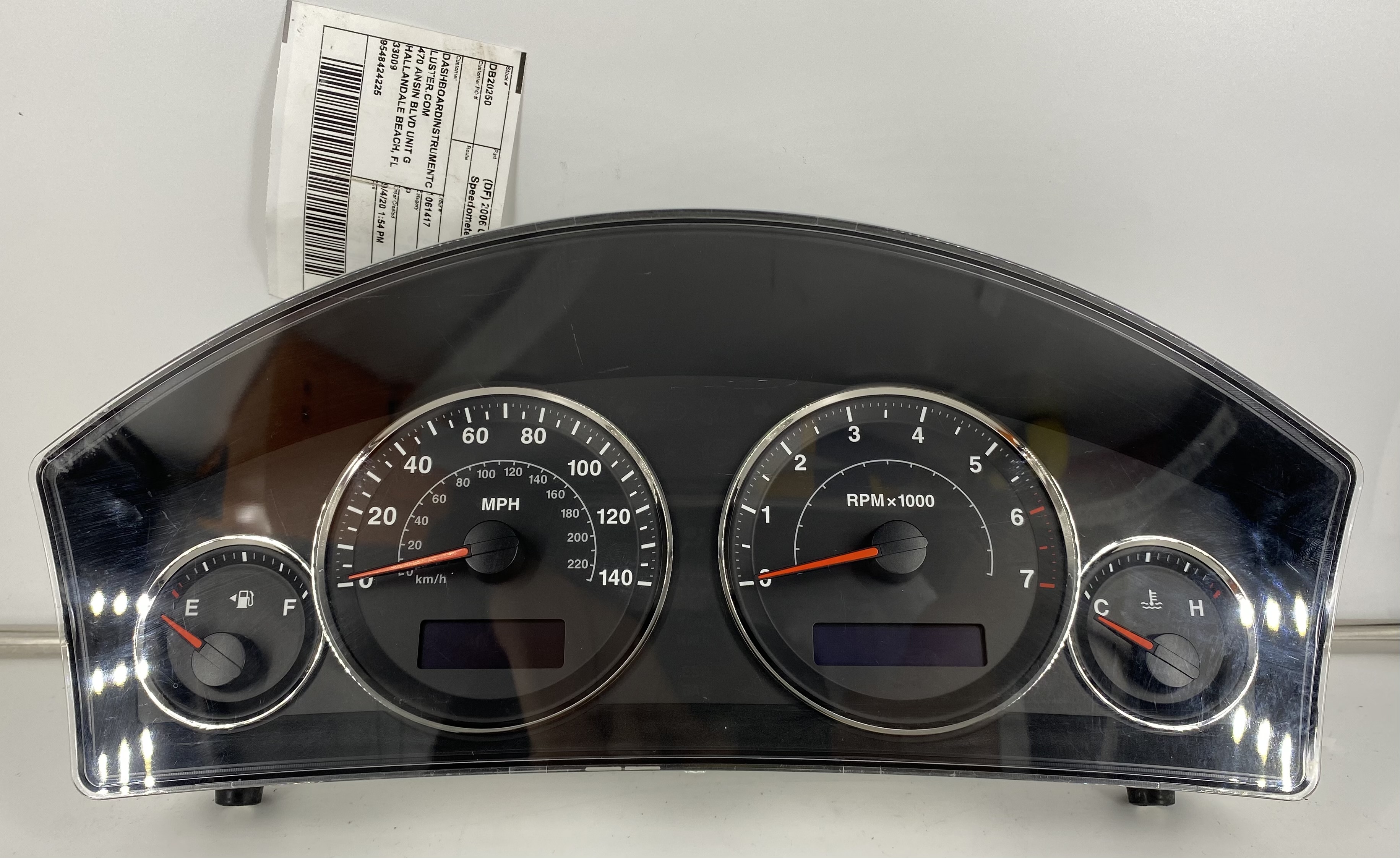Car & Truck Parts 20062007 JEEP COMMANDER INSTRUMENT PANEL CLUSTER