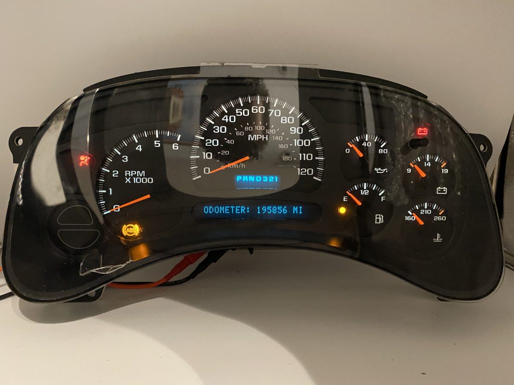 2003 Chevy Tahoe Instrument Cluster 2003-2006 CHEVROLET TAHOE USED DASHBOARD INSTRUMENT CLUSTER FOR SALE