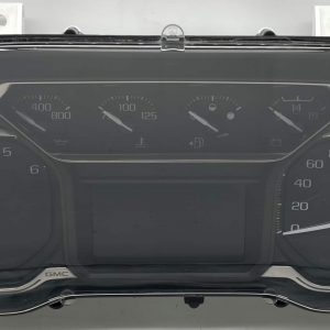 2021 GMC SIERRA 1500 USED DASHBOARD INSTRUMENT CLUSTER FOR SALE (KM/H)