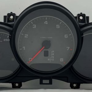 2012 PORSCHE CAYENNE USED DASHBOARD INSTRUMENT CLUSTER FOR SALE (KPH)