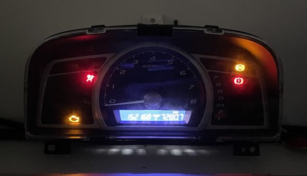 2010 HONDA CIVIC USED DASHBOARD INSTRUMENT CLUSTER FOR SALE (KM/H)