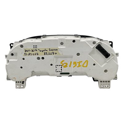 2011-2014 TOYOTA SIENNA Used Instrument Cluster For Sale