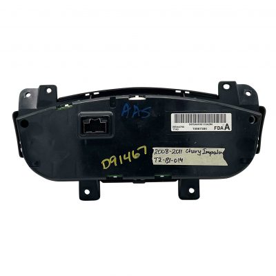 2008-2011 CHEVROLET IMPALA Used Instrument Cluster For Sale