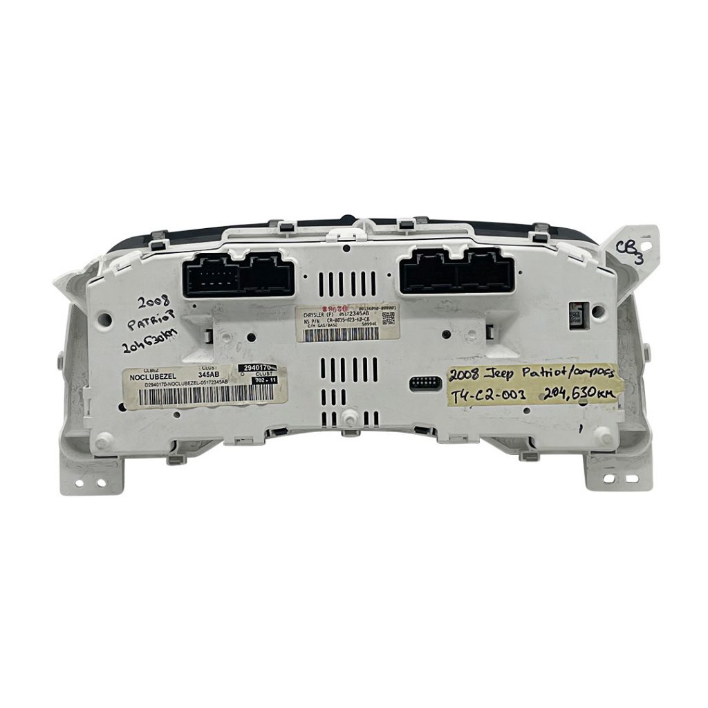 2008 JEEP COMPASS/PATRIOT Used Instrument Cluster For Sale Dashboard