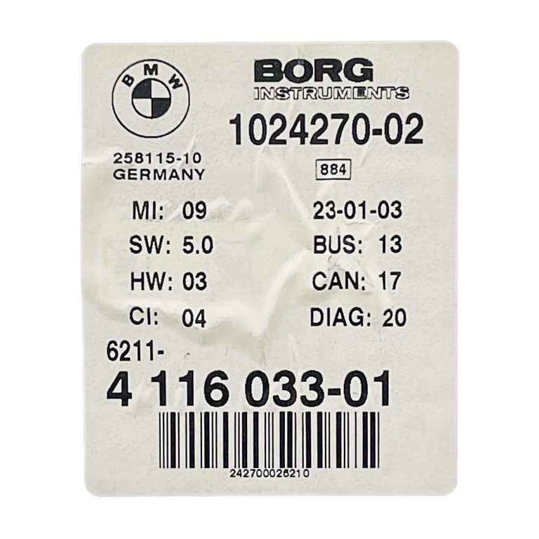 20032005 BMW Z4 Used Instrument Cluster For Sale Dashboard