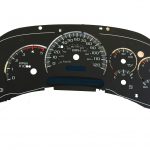 2003-2006 GMC SIERRA Speedometer/Odometer Unit Conversion ServiceINSTRUMENT CLUSTER