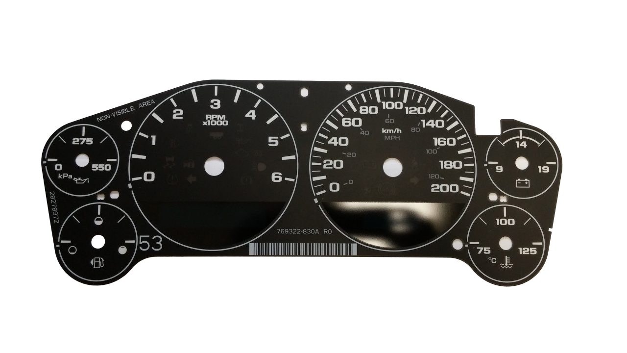 2009 GMC SIERRA Speedometer/Odometer Unit Conversion Service