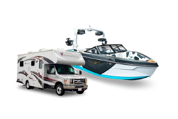 Motor home and boat