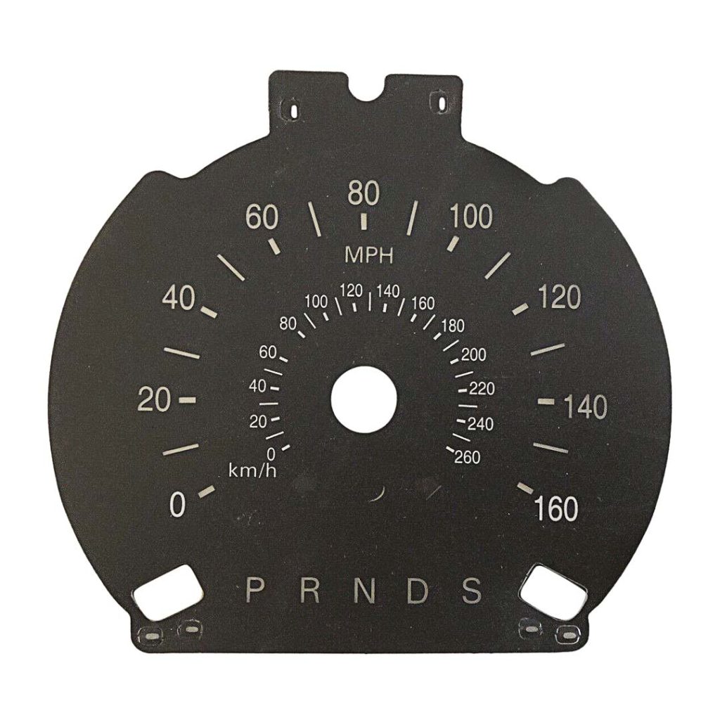 Gauge Faceplates Dashboard Instrument Cluster