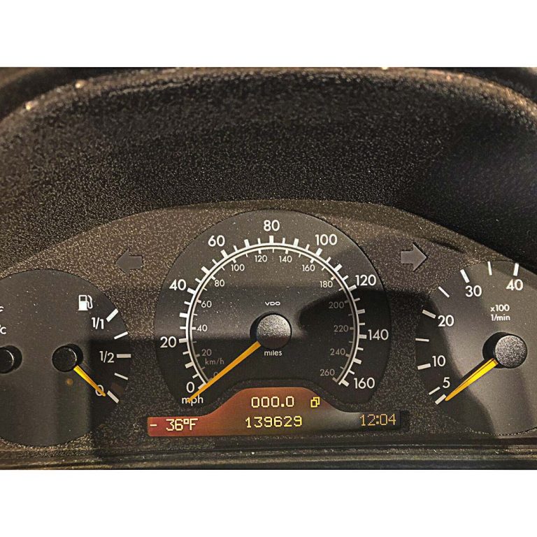 1996 MERCEDES E320 Used Instrument Cluster For Sale Dashboard