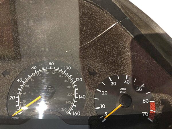 1996 MERCEDES E320 INSTRUMENT CLUSTER