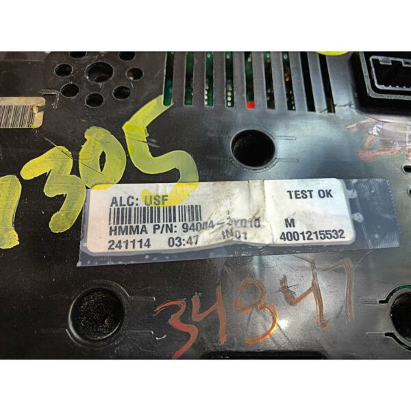 2014 HYUNDAI ELANTRA INSTRUMENT CLUSTER