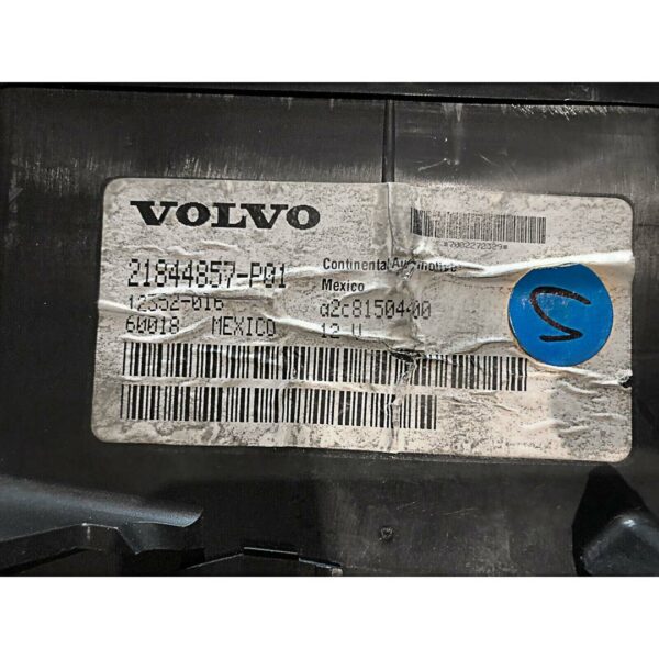 2006-2014 VOLVO VNL INSTRUMENT CLUSTER