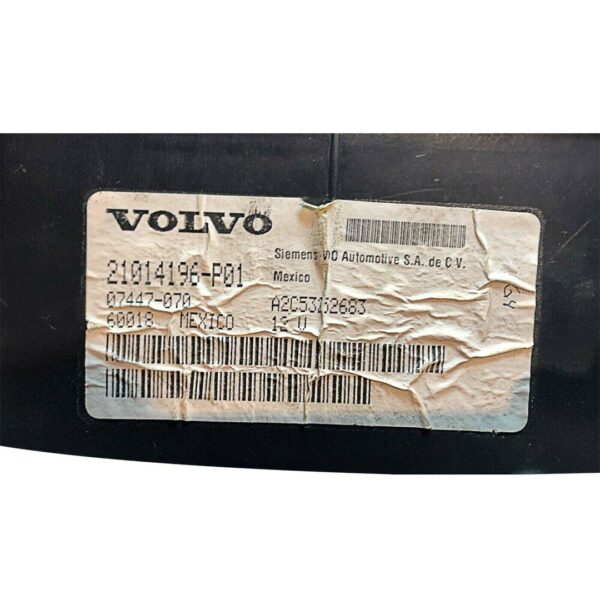 2006-2014 VOLVO VNL INSTRUMENT CLUSTER