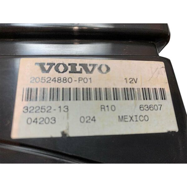 2003-2006 VOLVO VNL INSTRUMENT CLUSTER