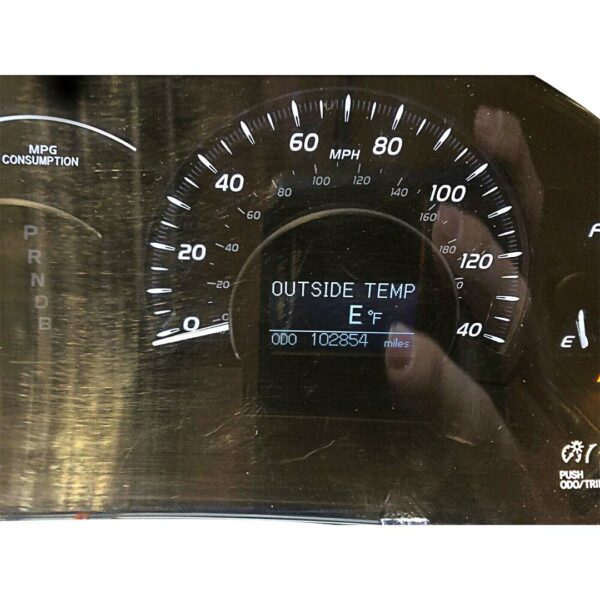 2007-2009 TOYOTA CAMRY INSTRUMENT CLUSTER