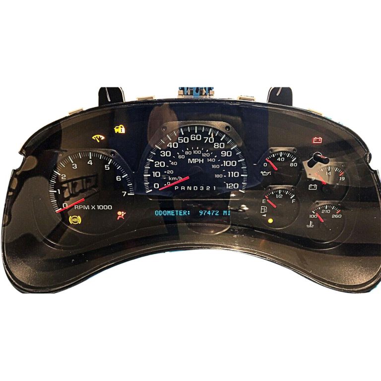 2004 CHEVROLET TRAILBLAZER Used Instrument Cluster For Sale Dashboard
