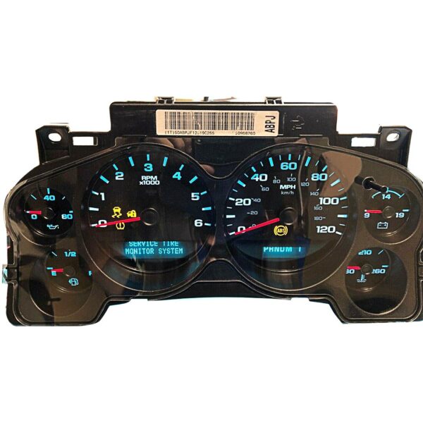 2007-2012 GMC SIERRA/TAHOE INSTRUMENT CLUSTER