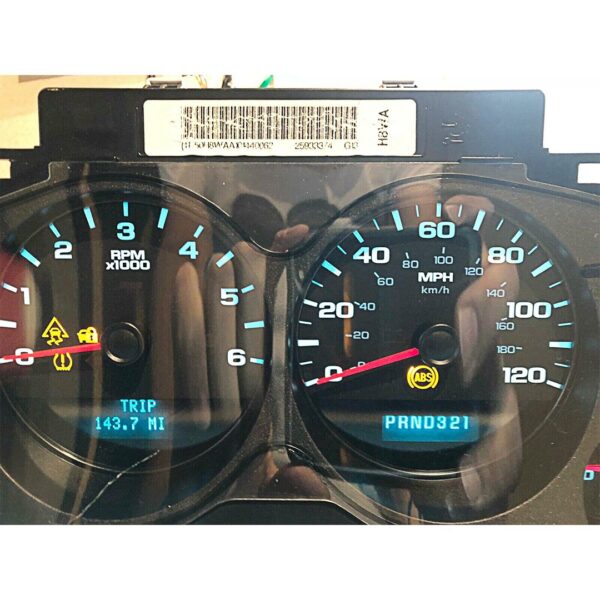 2007-2012 GMC SIERRA/TAHOE INSTRUMENT CLUSTER