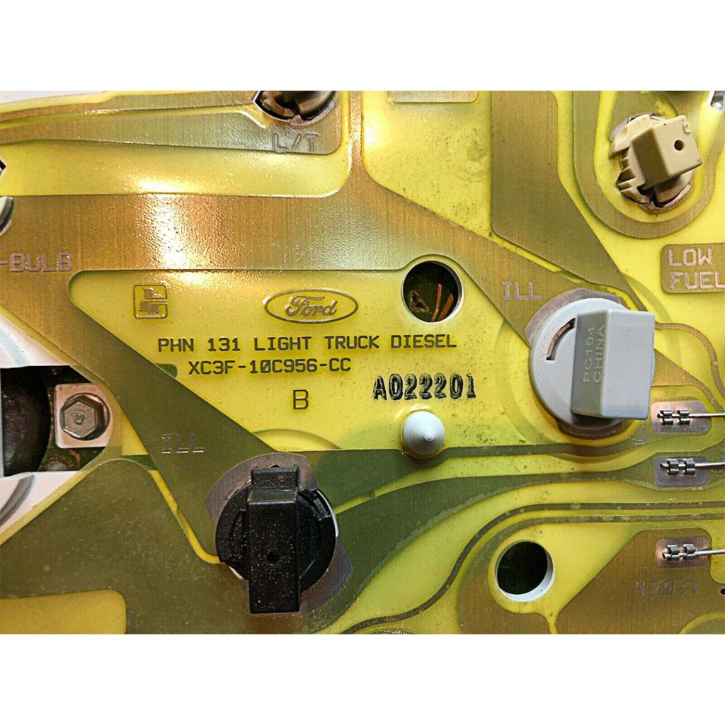 19992003 FORD F250/350/450/550 DIESEL Used Instrument Cluster For Sale Dashboard Instrument