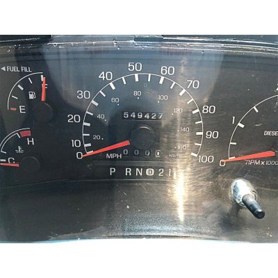 1999-2003 FORD F250/350/450/550 DIESEL Used Instrument Cluster For Sale