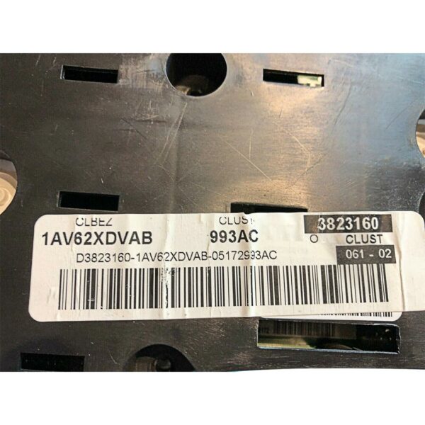 2008-2009 DODGE CALIBER INSTRUMENT CLUSTER