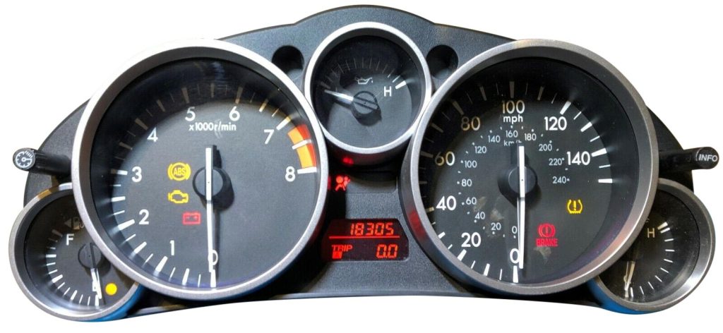 2006-2015 MAZDA MX5 Used Instrument Cluster For Sale - Dashboard ...