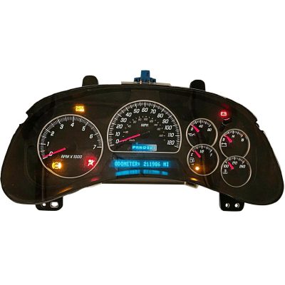2002-2004 GMC ENVOY INSTRUMENT CLUSTER