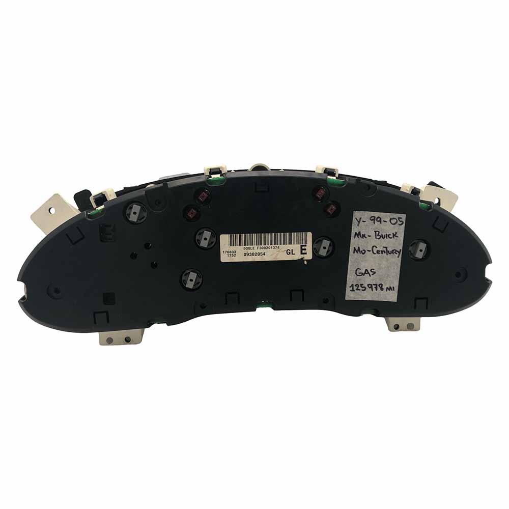 1999-2005 BUICK CENTURY USED INSTRUMENT CLUSTER PART# O9382854