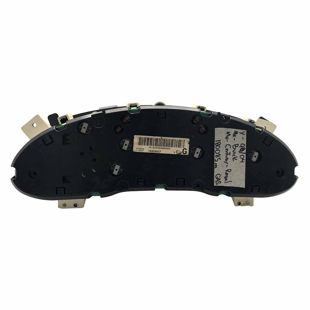 1999-2004 BUICK CENTURY USED INSTRUMENT CLUSTER PART# 10328927