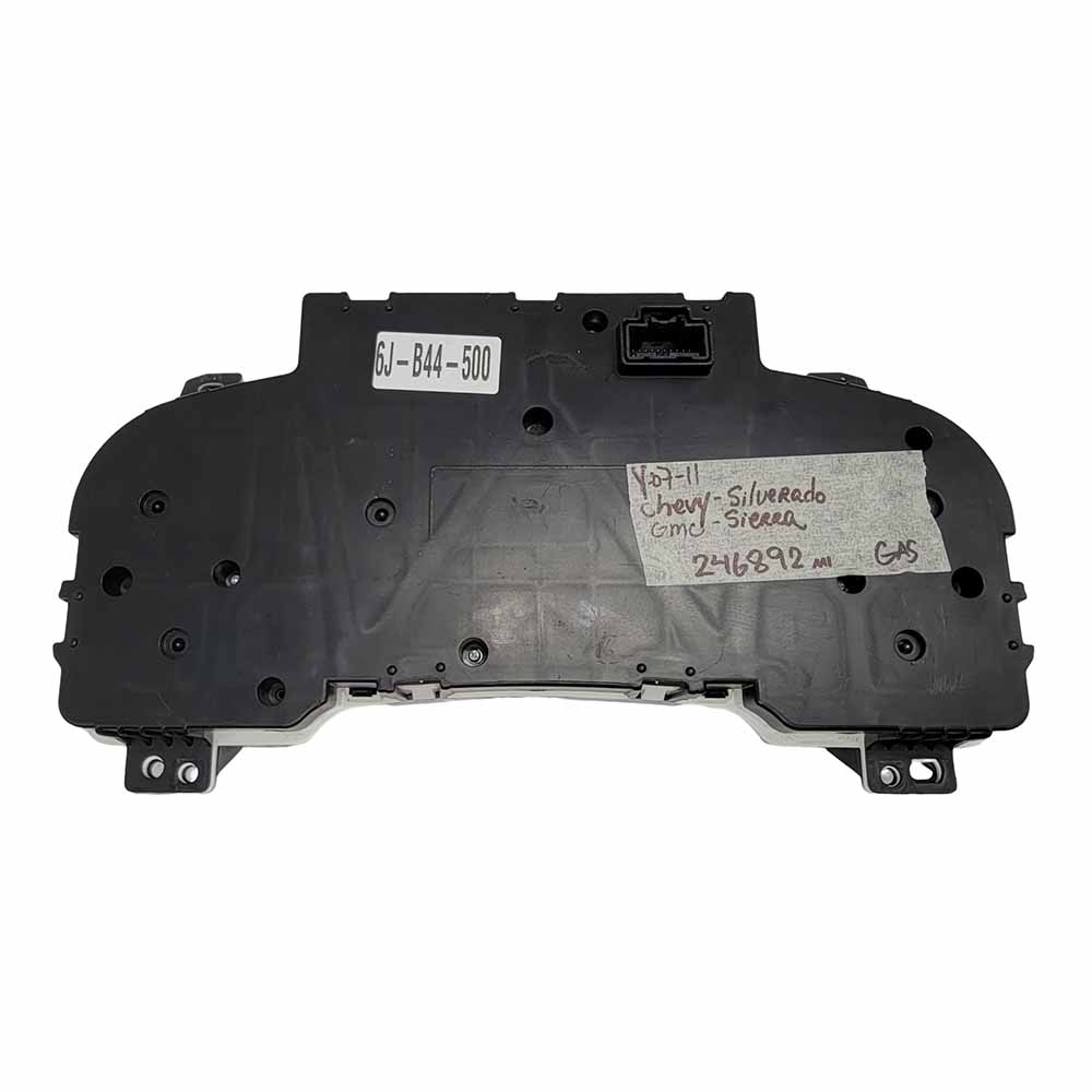 2007-2011 CHEVY SILVERADO USED INSTRUMENT CLUSTER PART#