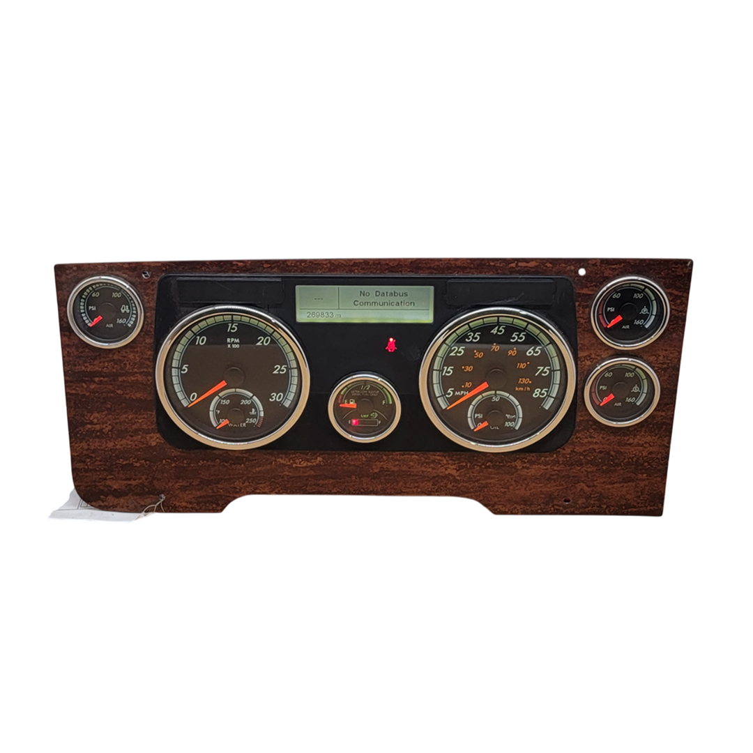 2017 FREIGHTLINER CASCADIA 125BBC USED INSTRUMENT CLUSTER PART #A06-93012-101 6J B313 3055 front2017 Freightliner Cascadia 125bbc Instrument Cluster